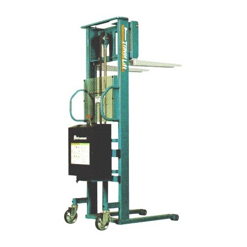 スギヤス XS201018-B ビシャモン 電動式リフト 2TON XS201018B 電動昇降走行タイプ ビシャモンドライブスタッカーBDS：スギヤス